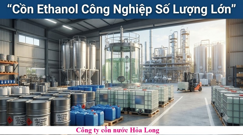 Cồn Ethanol Công Nghiệp Số Lượng Lớn – Giải Pháp Cung Ứng Ổn Định Cho Doanh Nghiệp